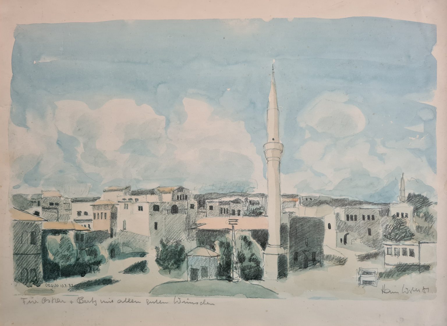çerçevesinde-ürgüp-manzara-resmi-tablo-4