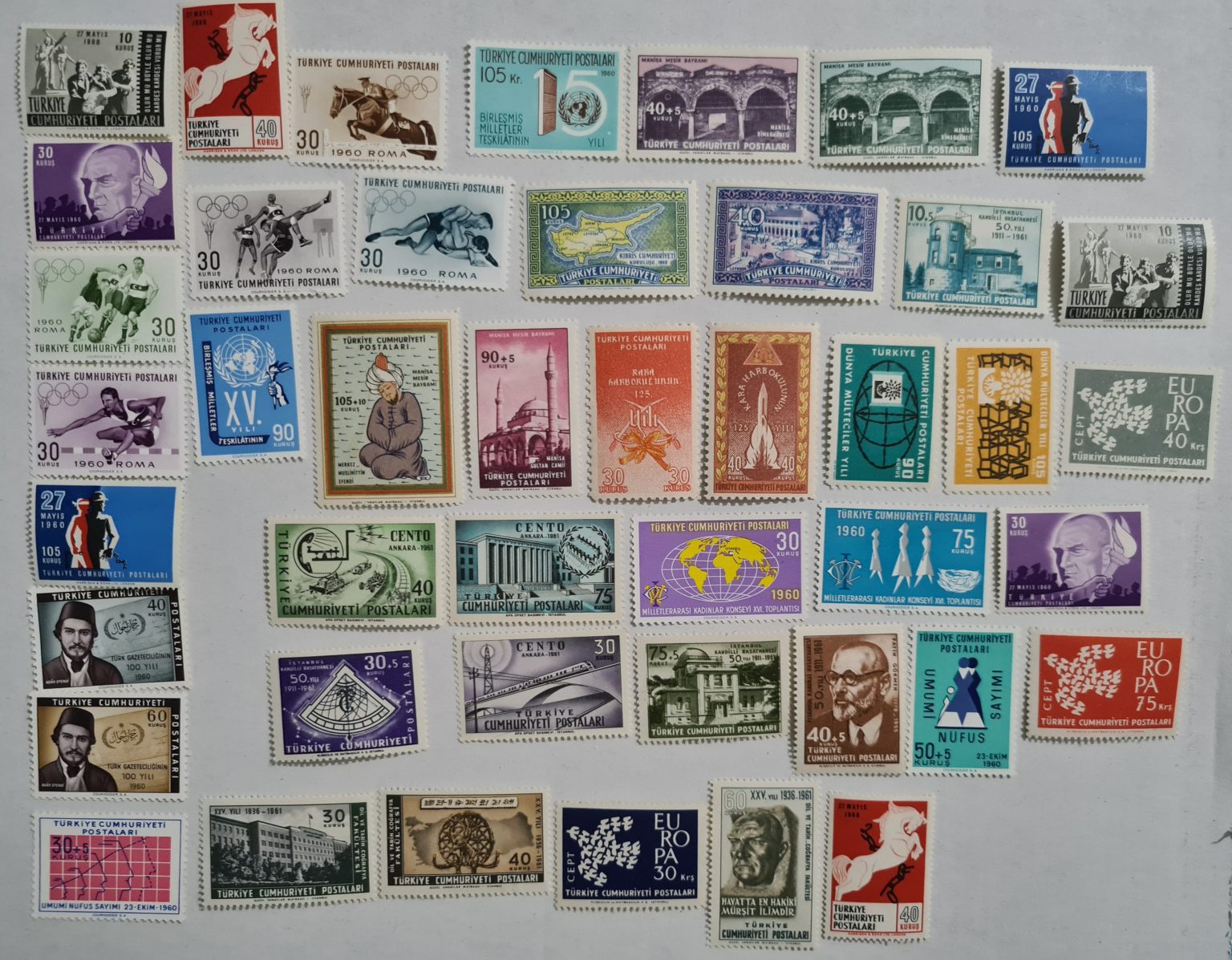 1960-yılı-cumhuriyet-pulları-tam-seri-2