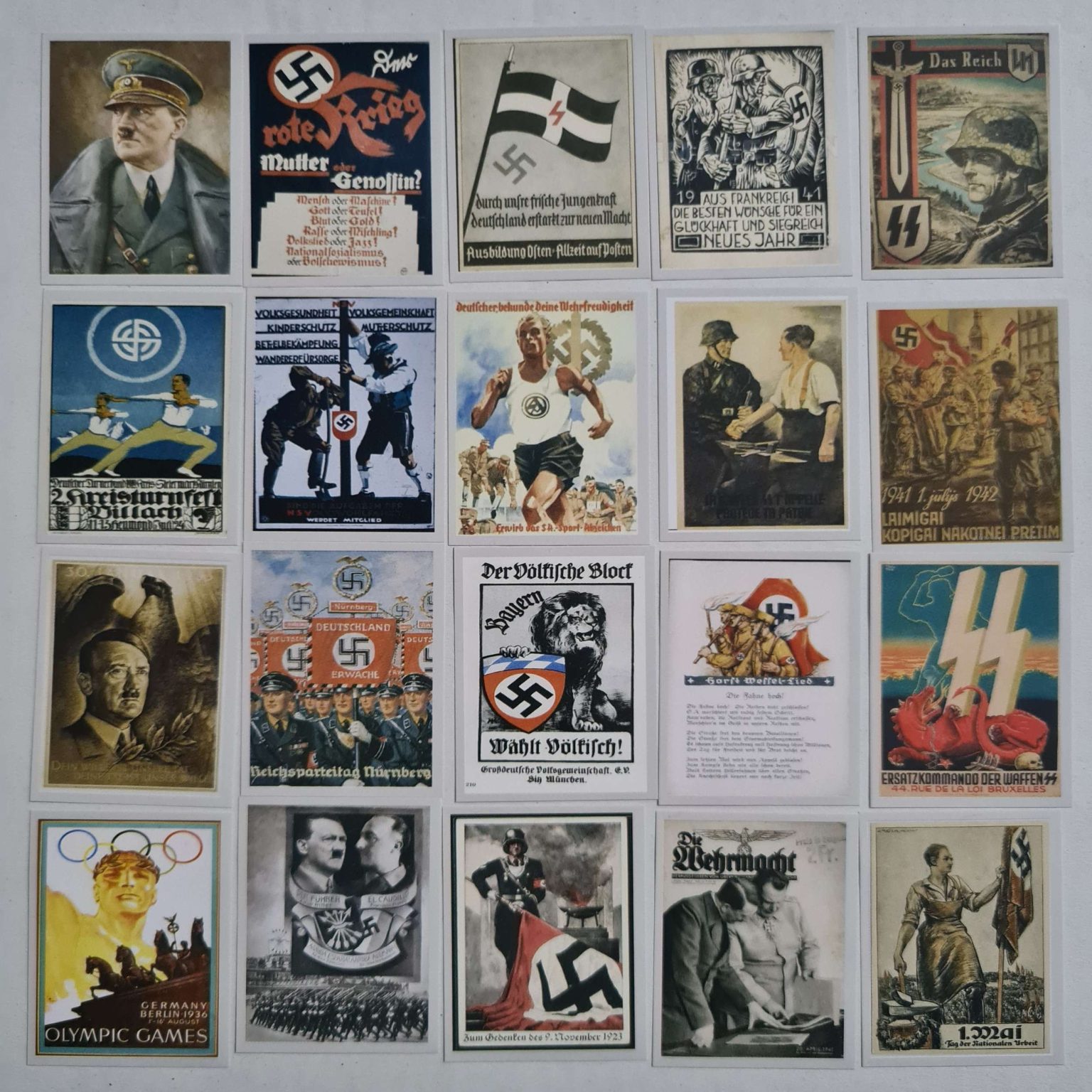 20-adet-nazi-vinyet-pul