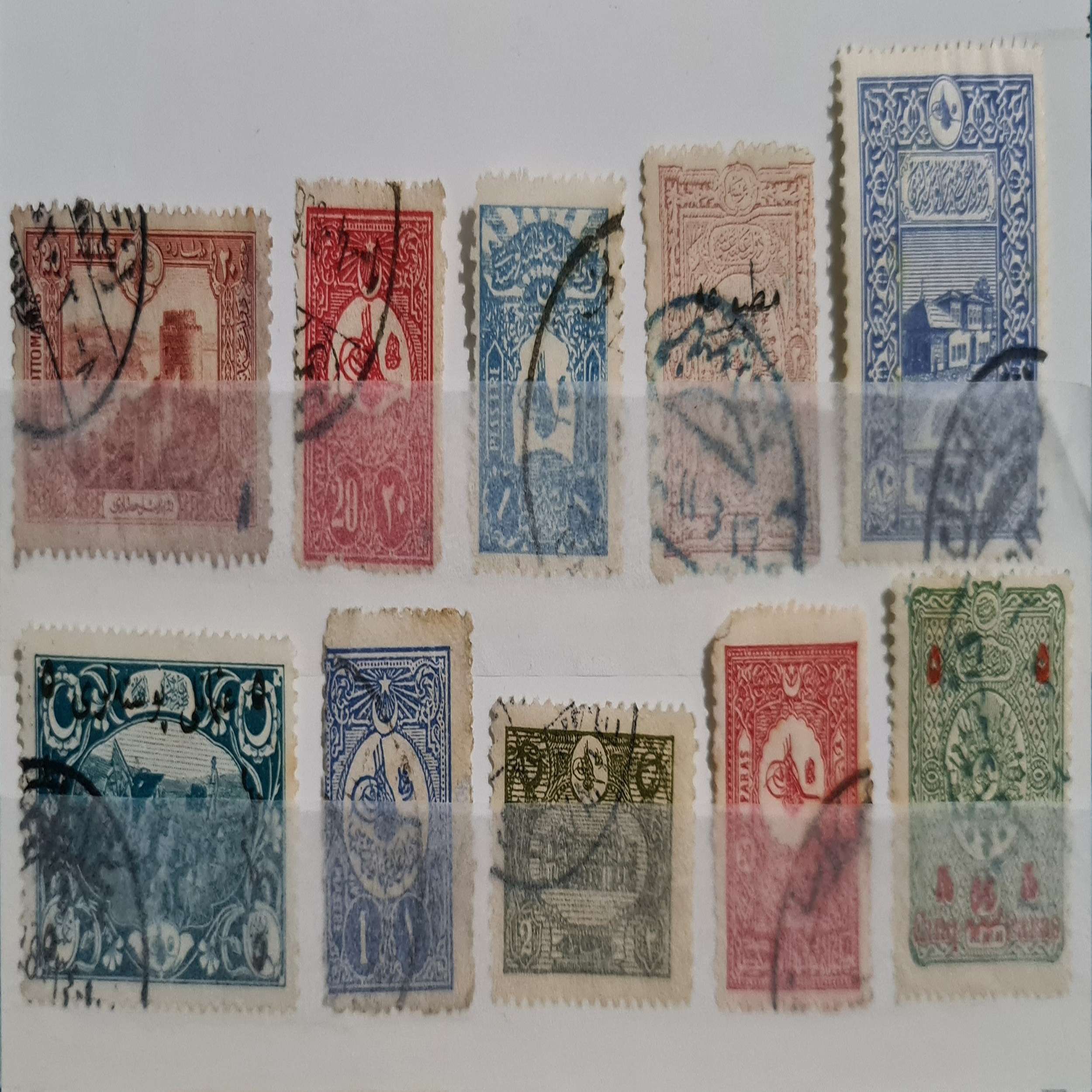 10-adet-osmanlı-pul-koleksiyon 10-adet-osmanlı-pul-koleksiyon