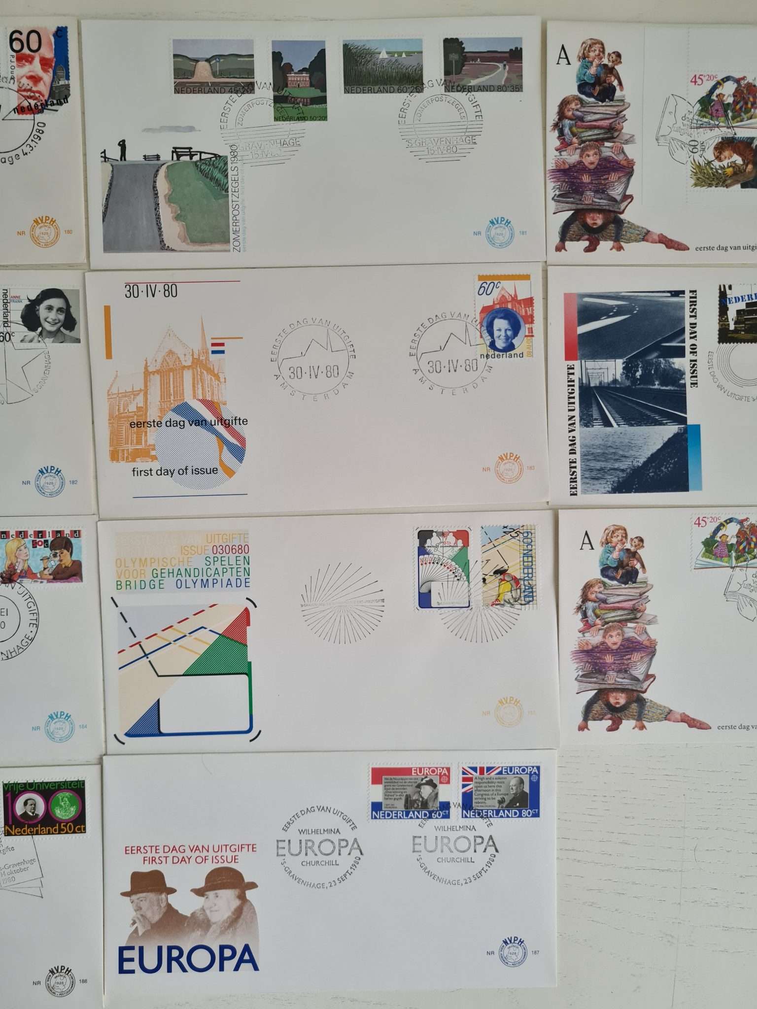 hollanda-1980-tam-seri-fdc-3