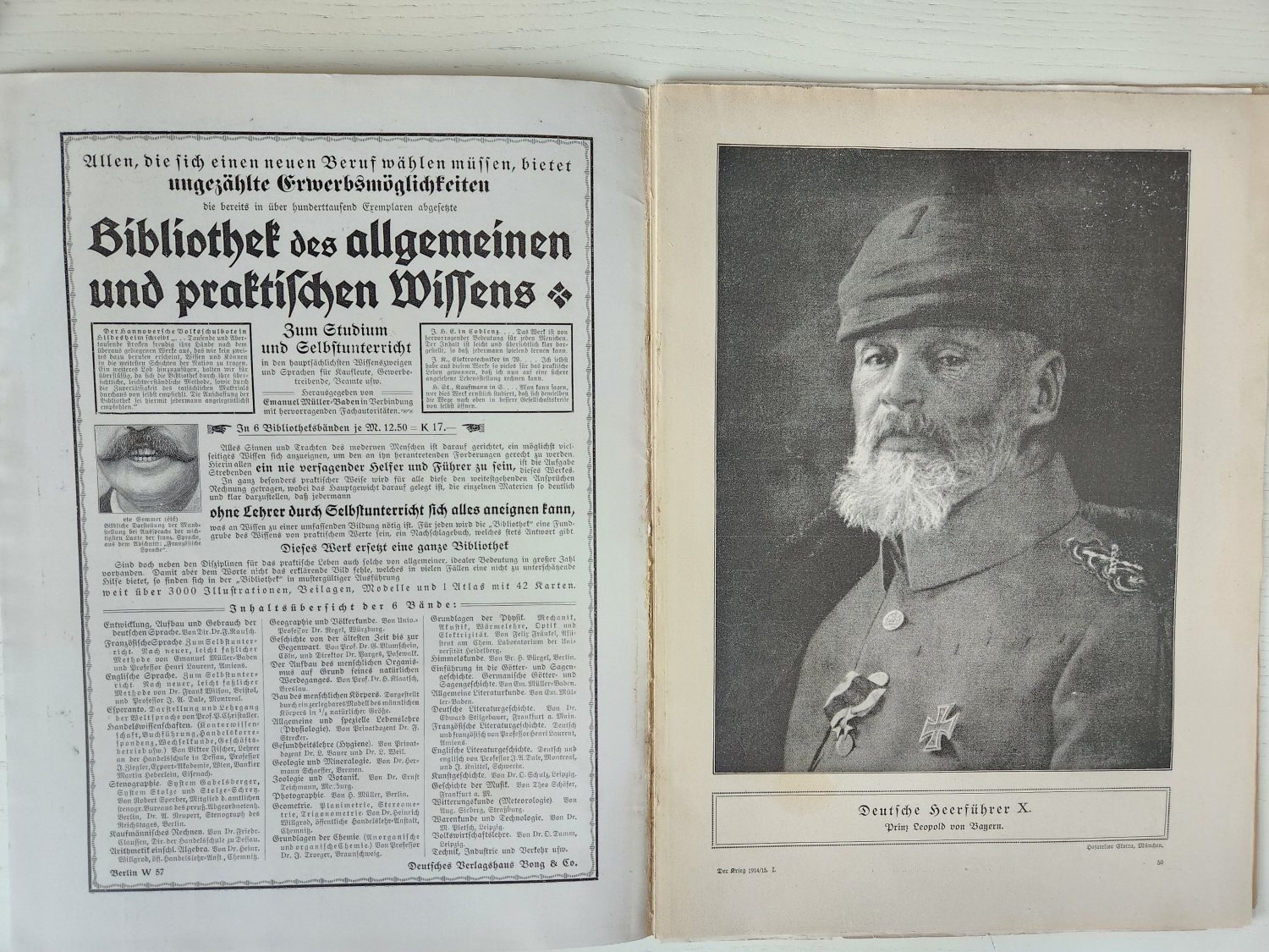 Der Krieg 1914 Tarihli Resimli Dünya Savaşı Tarihi Dergisi - Görsel 4