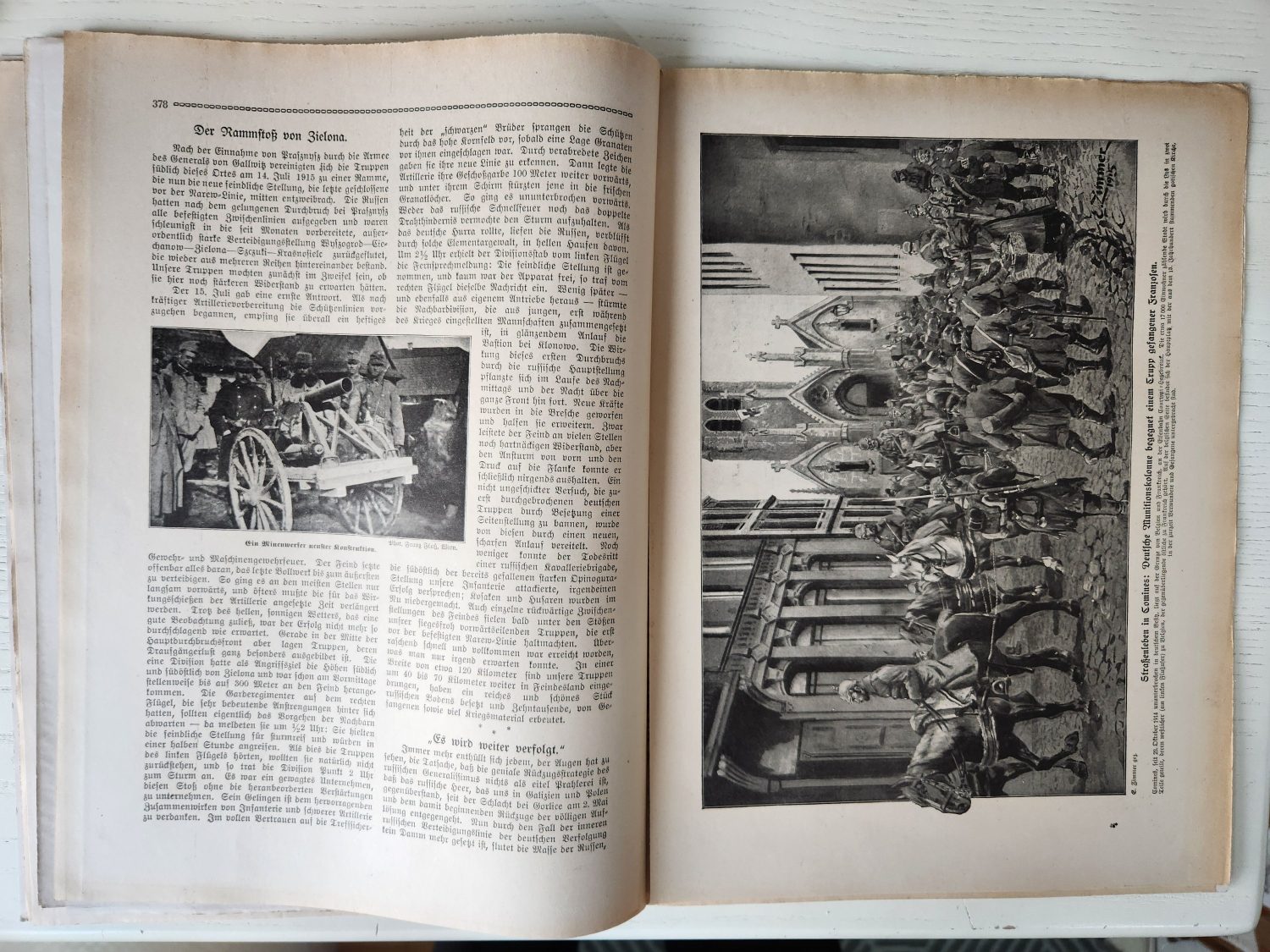 Der Krieg 1914 Tarihli Resimli Dünya Savaşı Tarihi Dergisi - Görsel 2