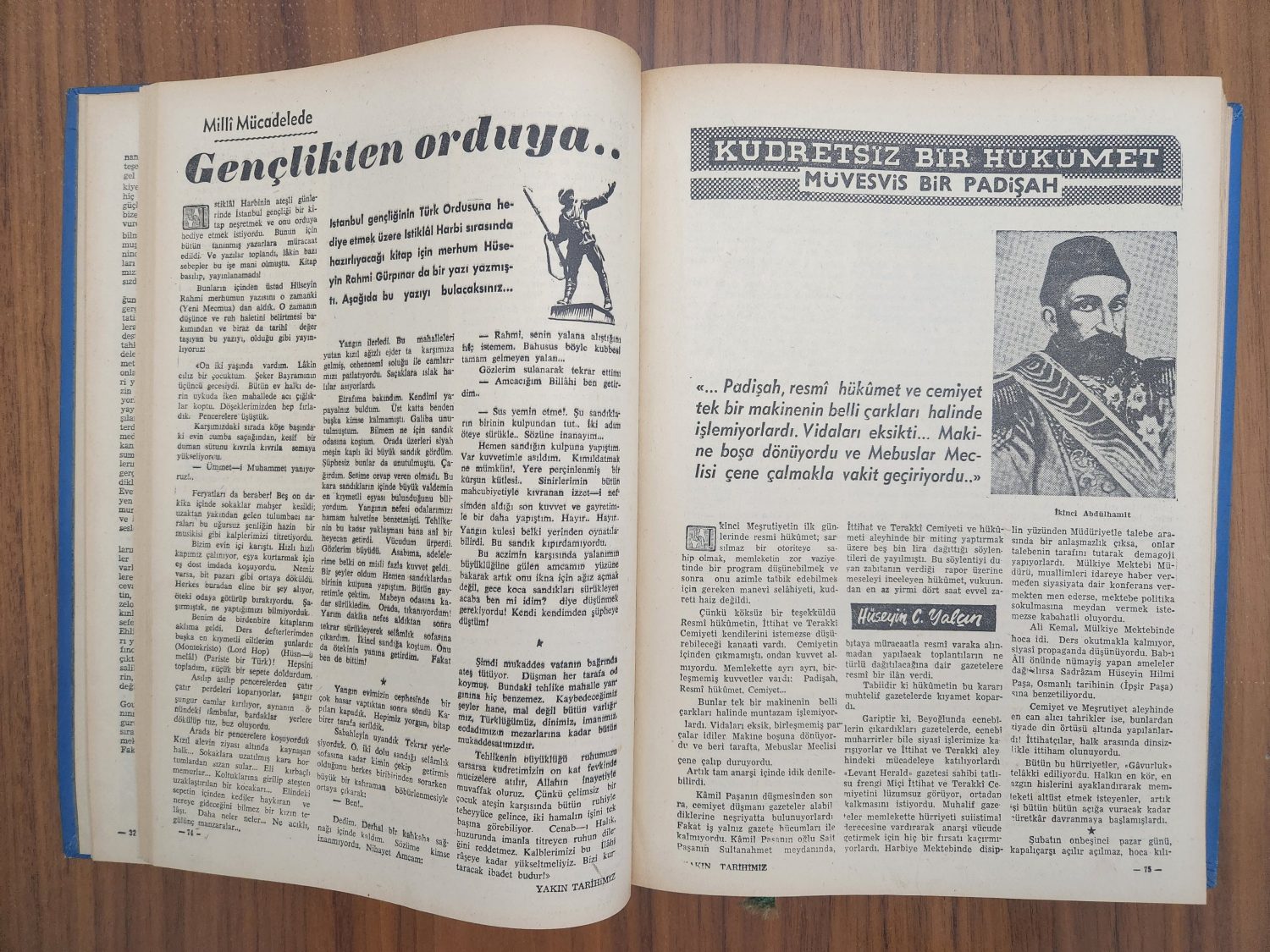 Ciltli Yakın Tarihimiz Dergisi 410 Sayfa - Görsel 2