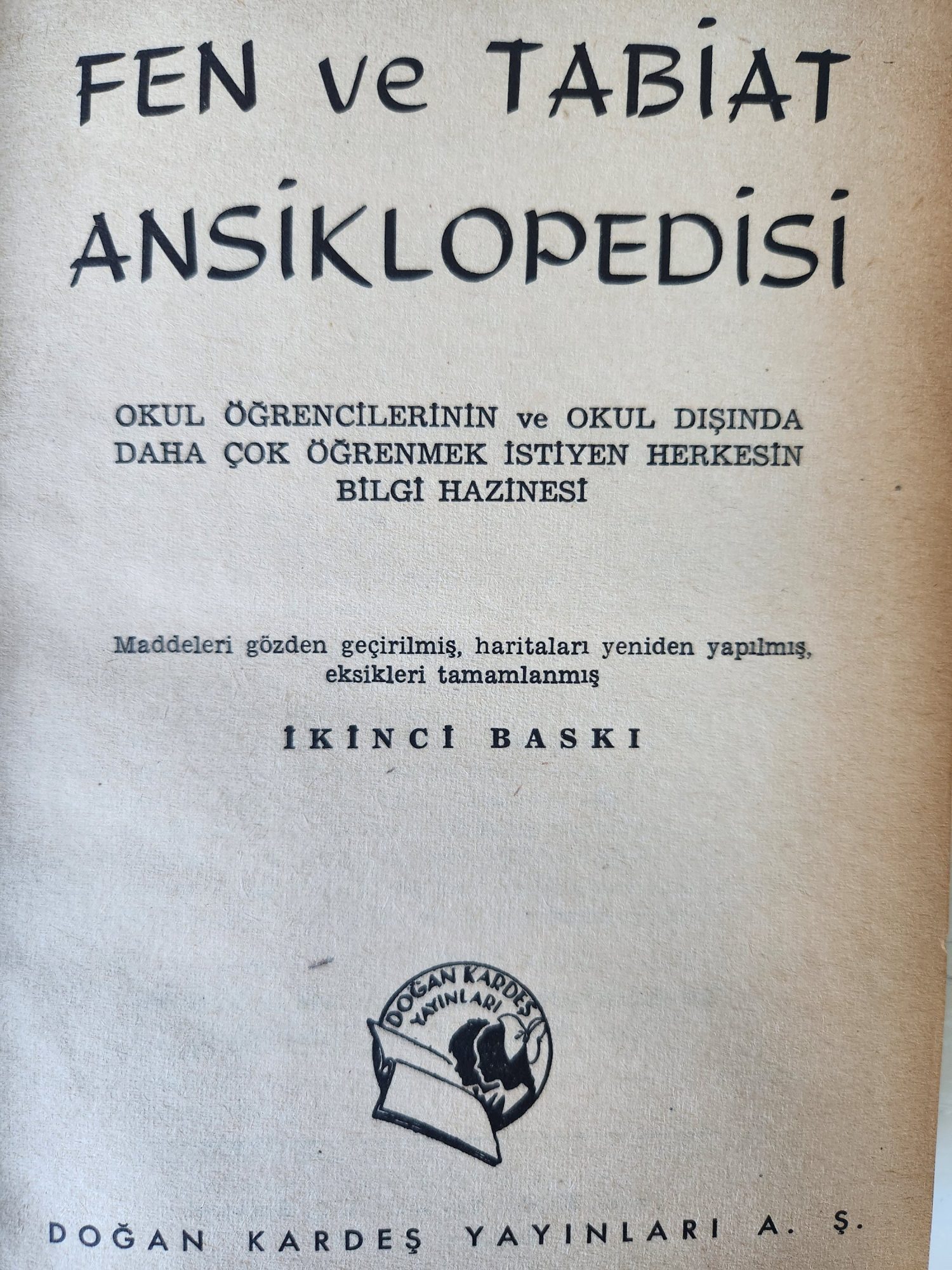 1957 Fen ve Tabiat Ansiklopedisi 550 Sayfa - Görsel 5