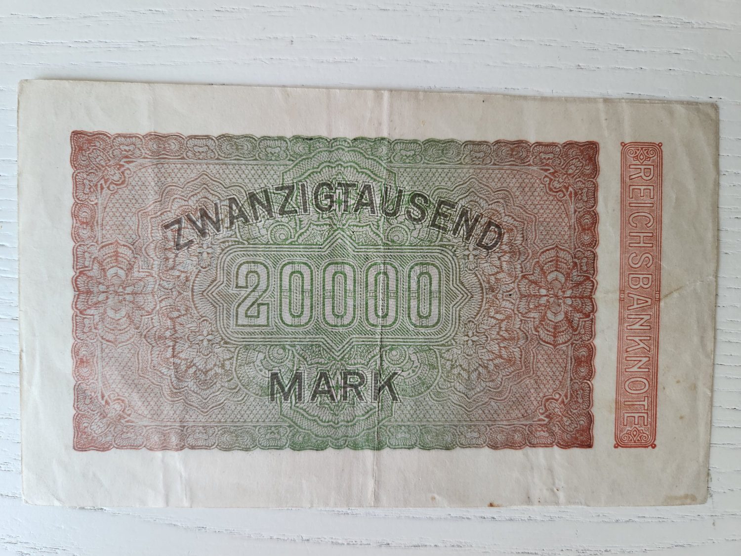 Almanya berlin banknot büyük boy 9x13 - Görsel 2