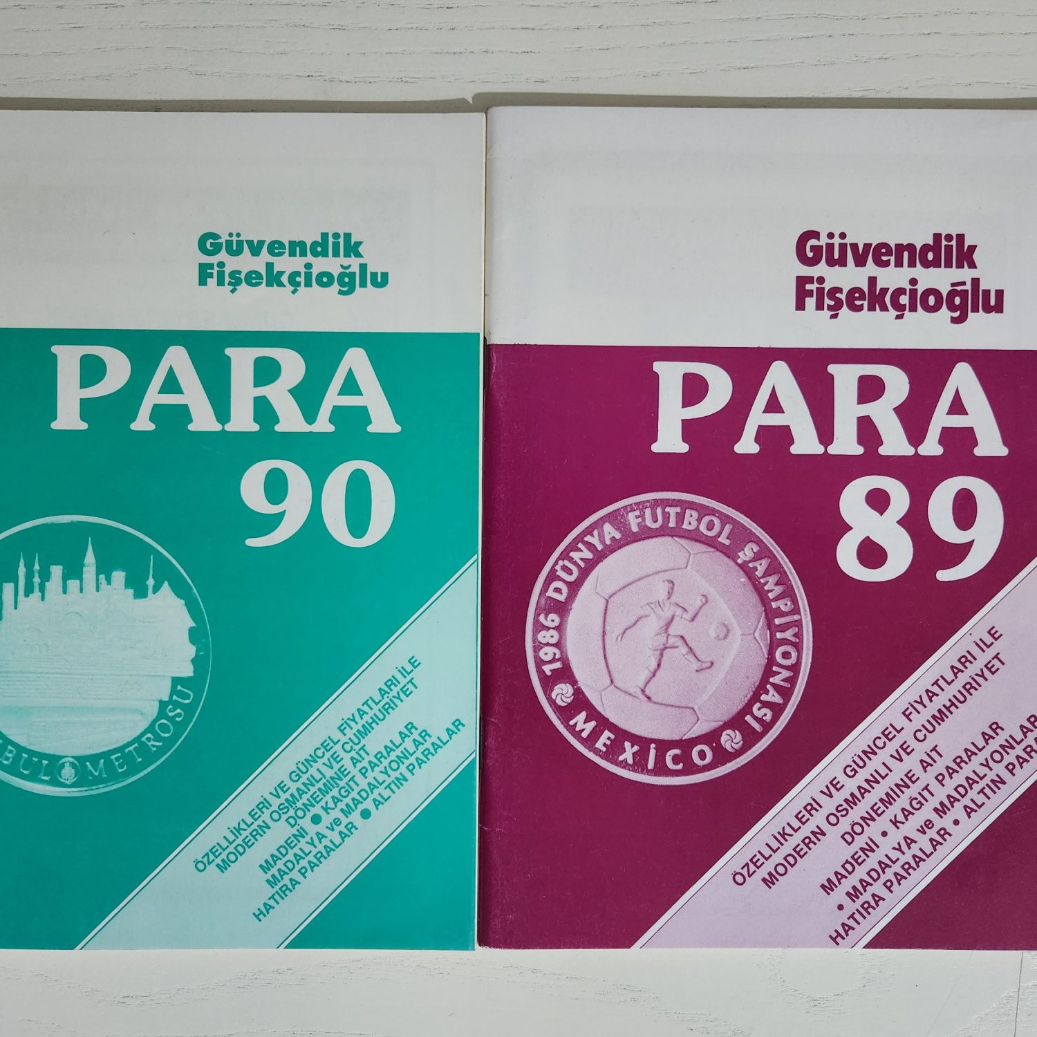 1989 ve 1990 Para Katalogları Güvendik