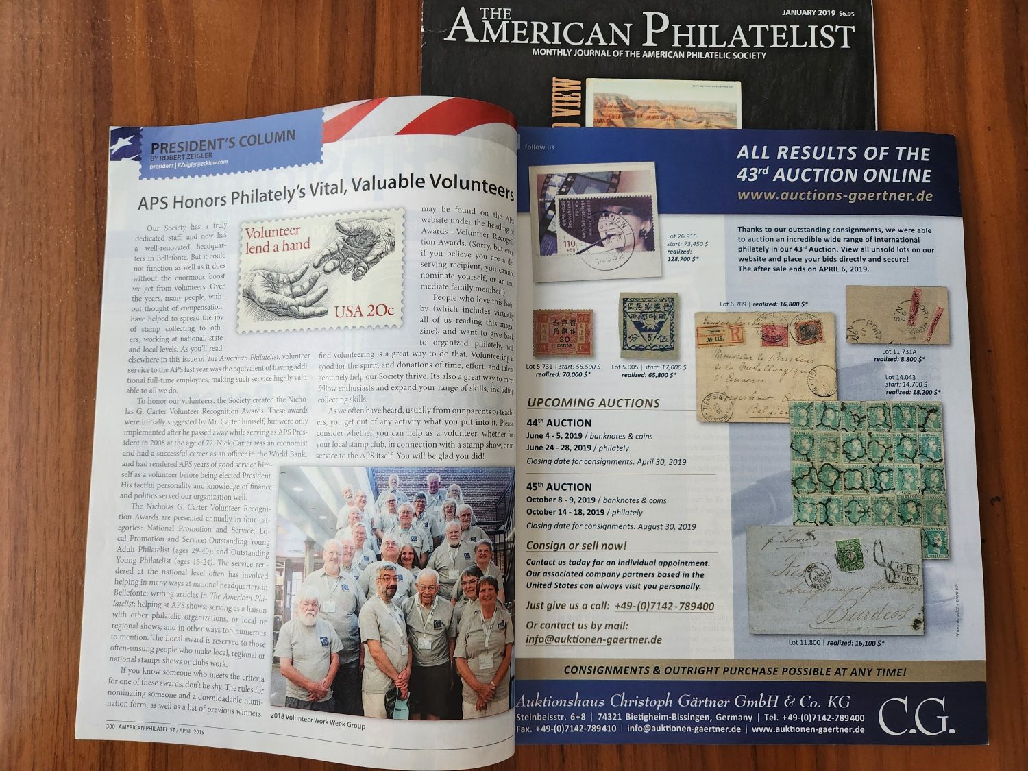 Amerikan Filateli Dergisi 2 Adet Pul Dergisi - Görsel 2