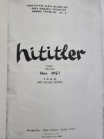1981 Tarihli Hititler Kitabı Büyük Boy İlhan Akşit yazarı - Görsel 2
