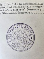 Osmanlı Pera Yazılı Nota Kitabı Orijinal 8 sayfa - Görsel 4