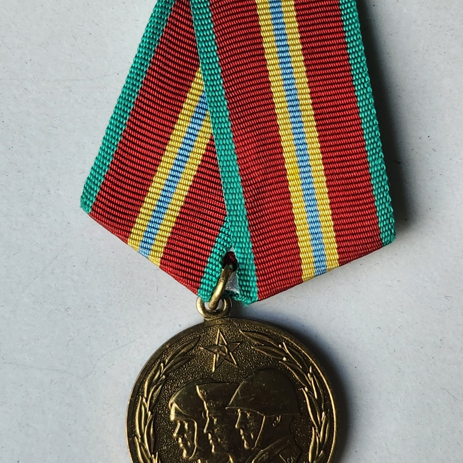 Kurdelalı Temiz Sovyet Madalyası 3 cm çap 1988 tarihli