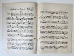 14x21cm Osmanlıca Müzik Notaları Stamboul 1846 yazılı Kemani Faruk Arif Bey - Görsel 2
