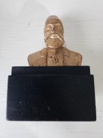 Sultan Abdülhamid Han Ahşap Büst 14cm - Görsel 2