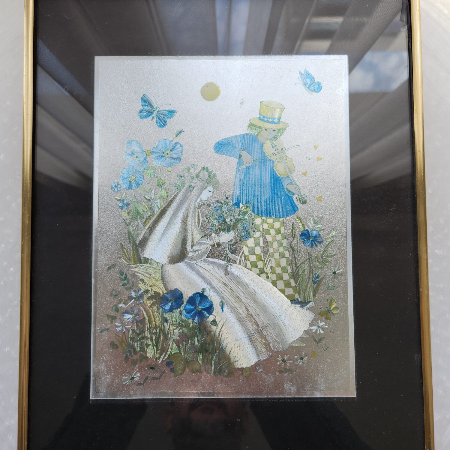 24x30 Çerçevesinde Parlak Resim Tablo