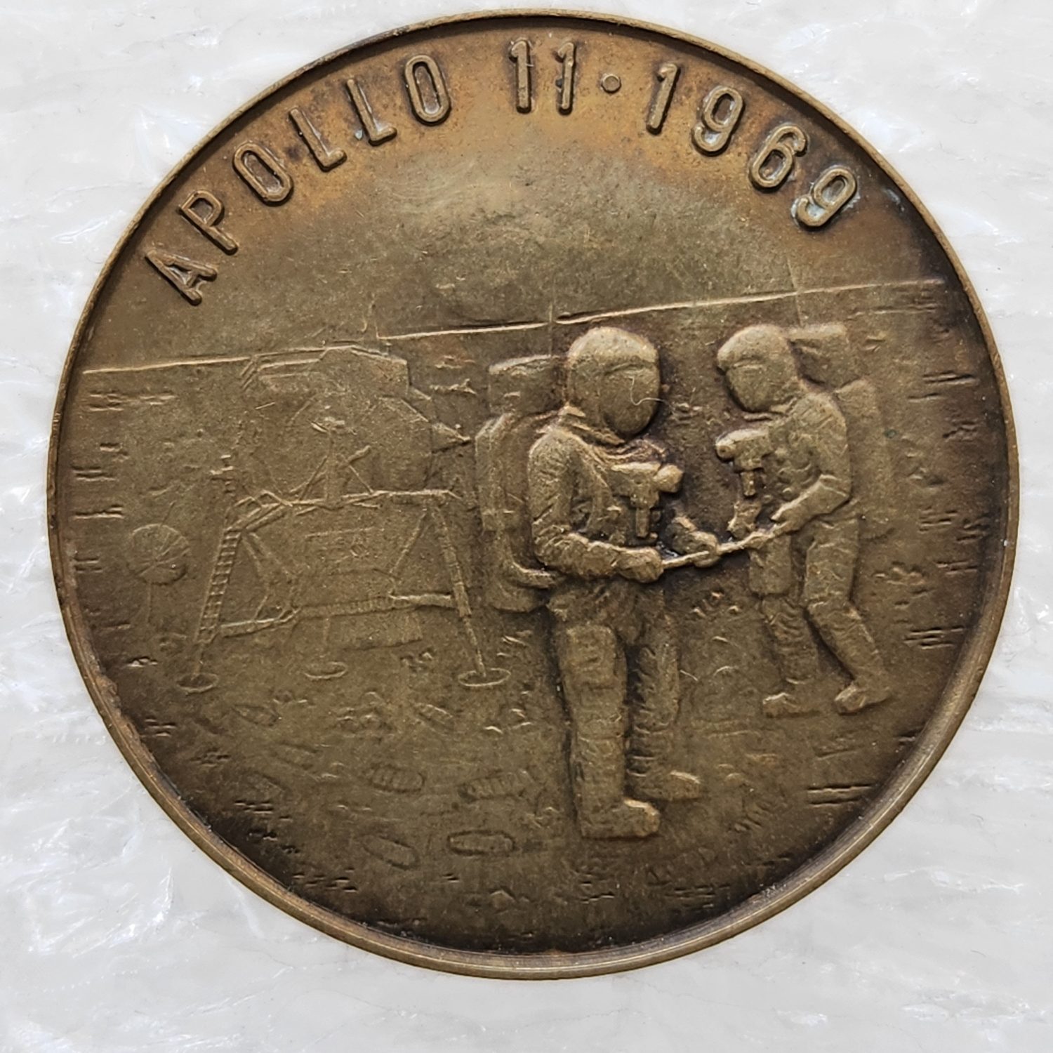 Apollo 11 Hatıra 3cm Madalya Nadir 1969