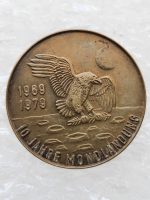 Apollo 11 Hatıra 3cm Madalya Nadir 1969 - Görsel 2