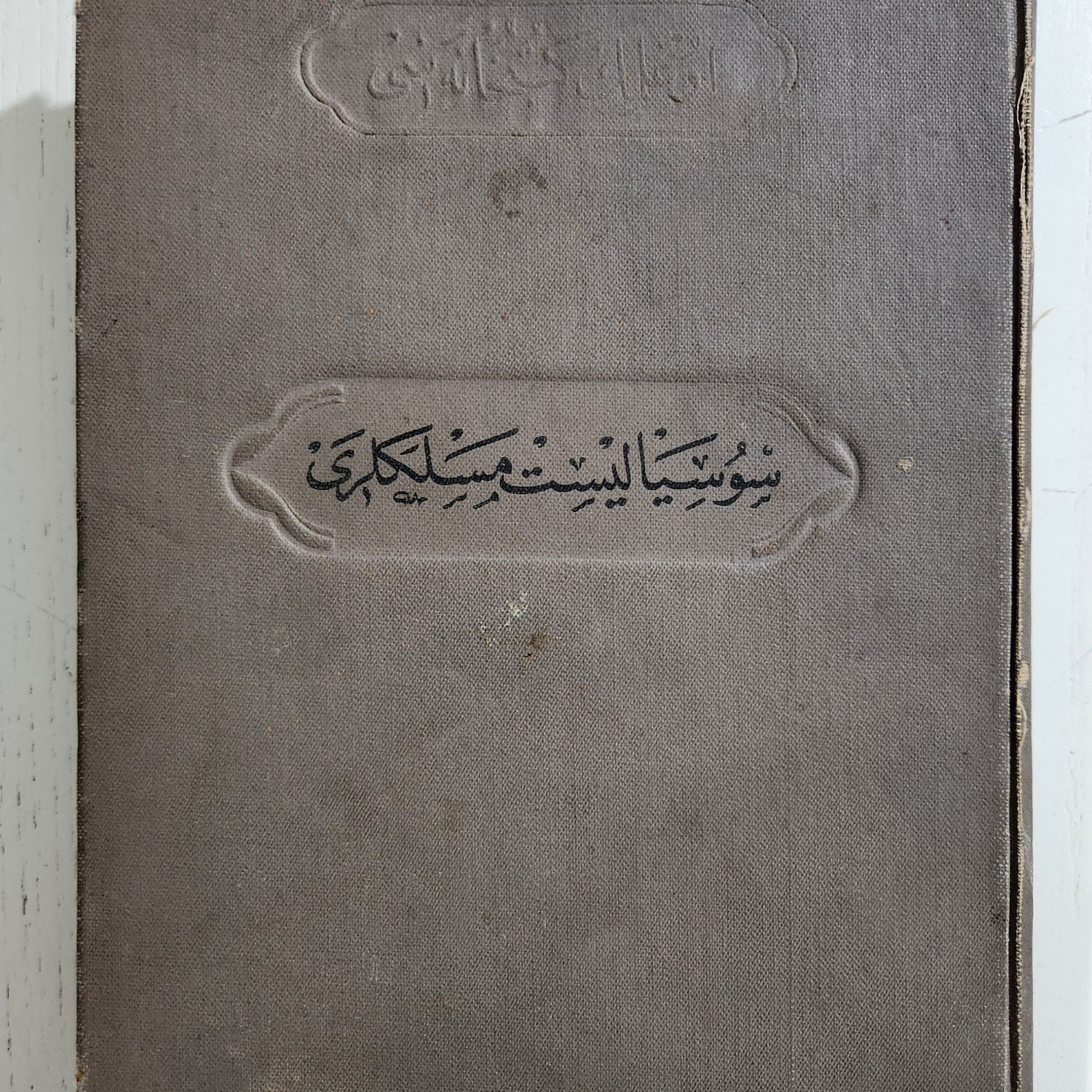 Osmanlıca Sosyalist Meslekleri Kitap