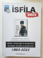 İsfila 2023 Türk Pulları Kataloğu. Sıfır durumda