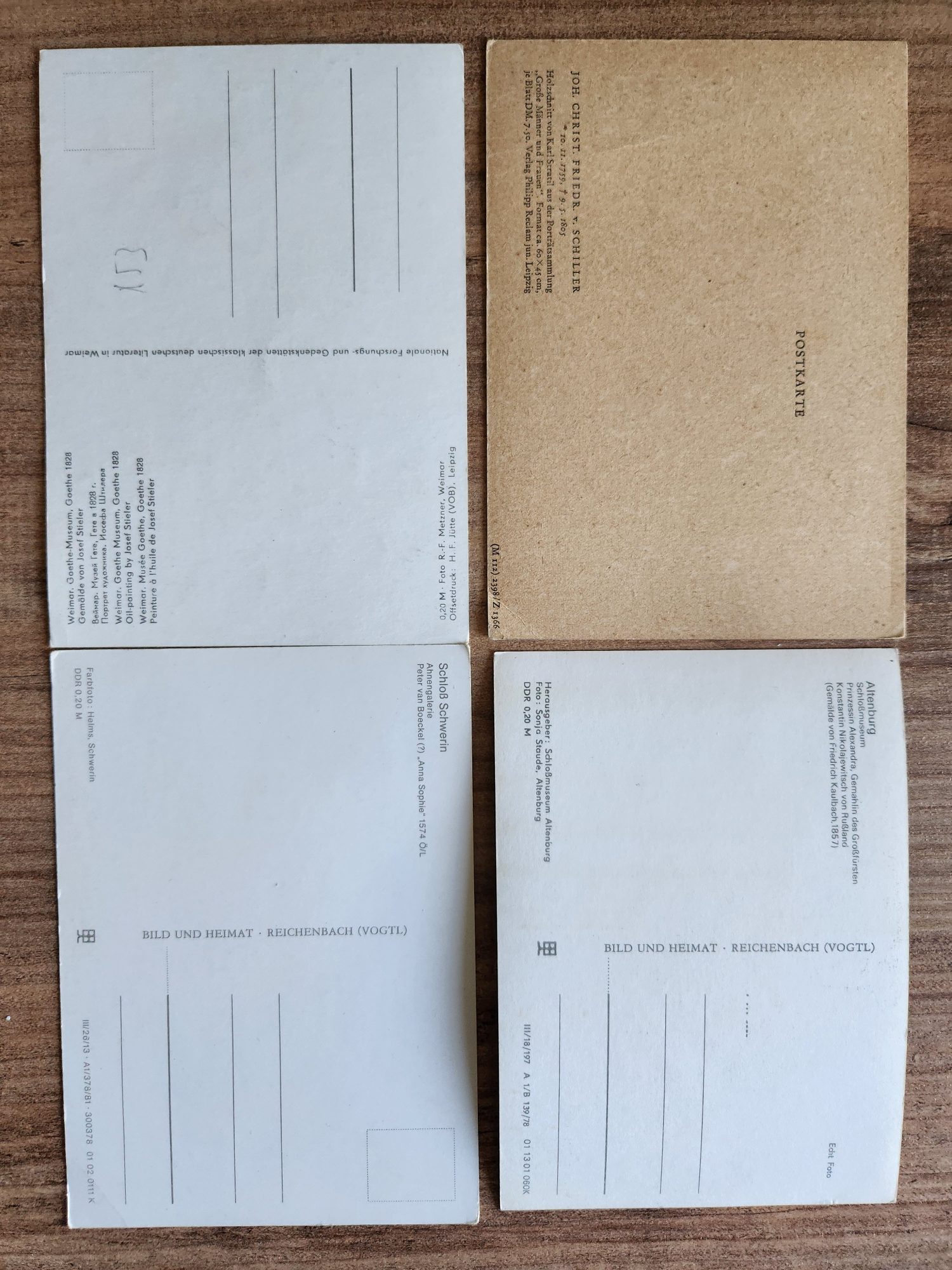 4 Adet Eski Dönem Ünlüler Kartpostal - Görsel 2