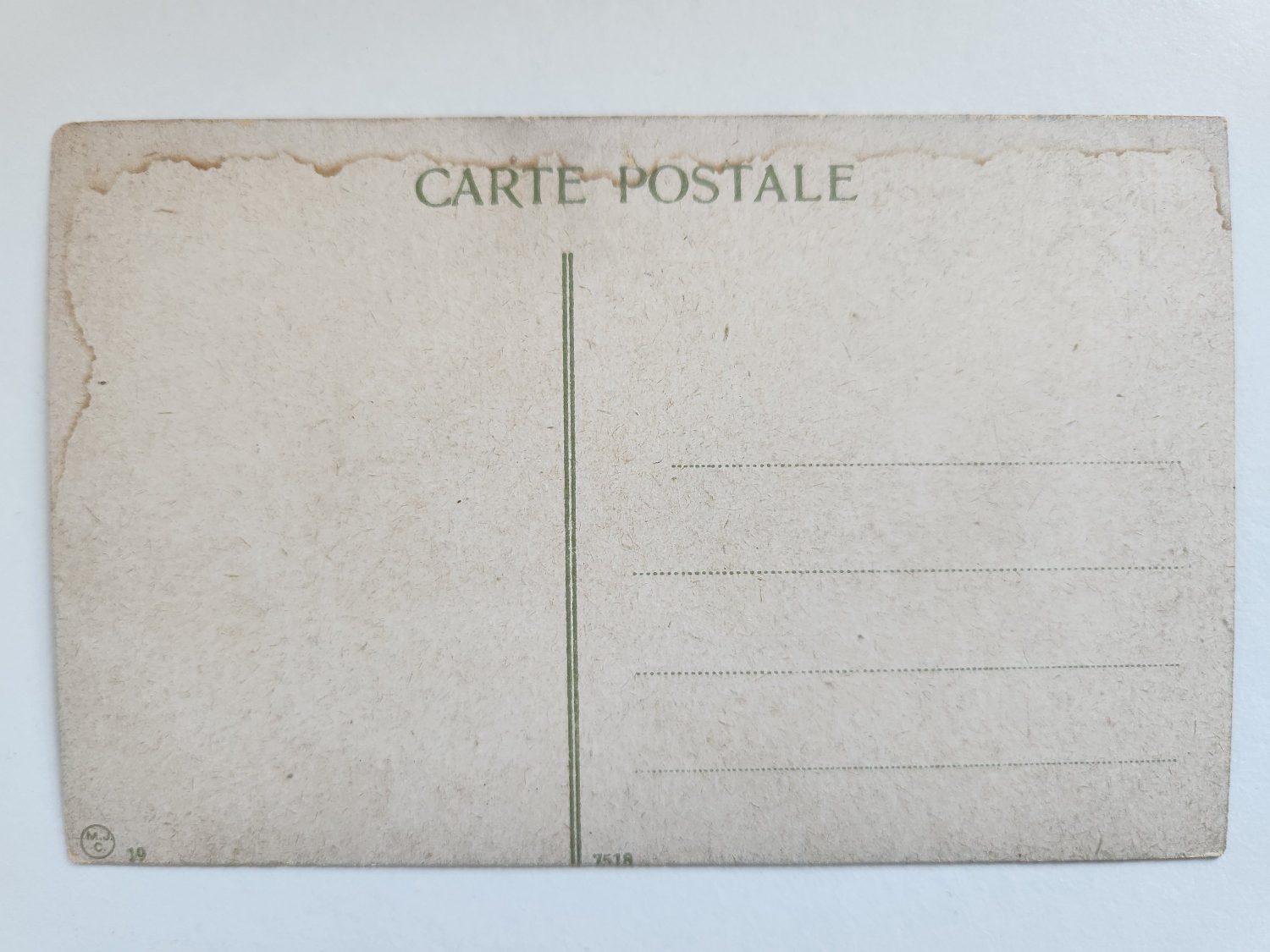 Osmanlı Dönem Osmanlıca Kız Kulesi Kartpostal - Görsel 2