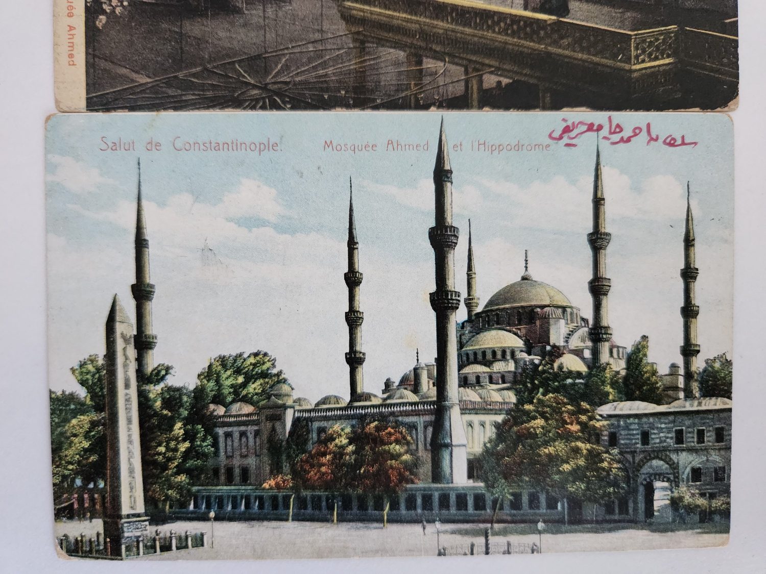 3 Adet Osmanlıca İstanbul Camileri - Görsel 3