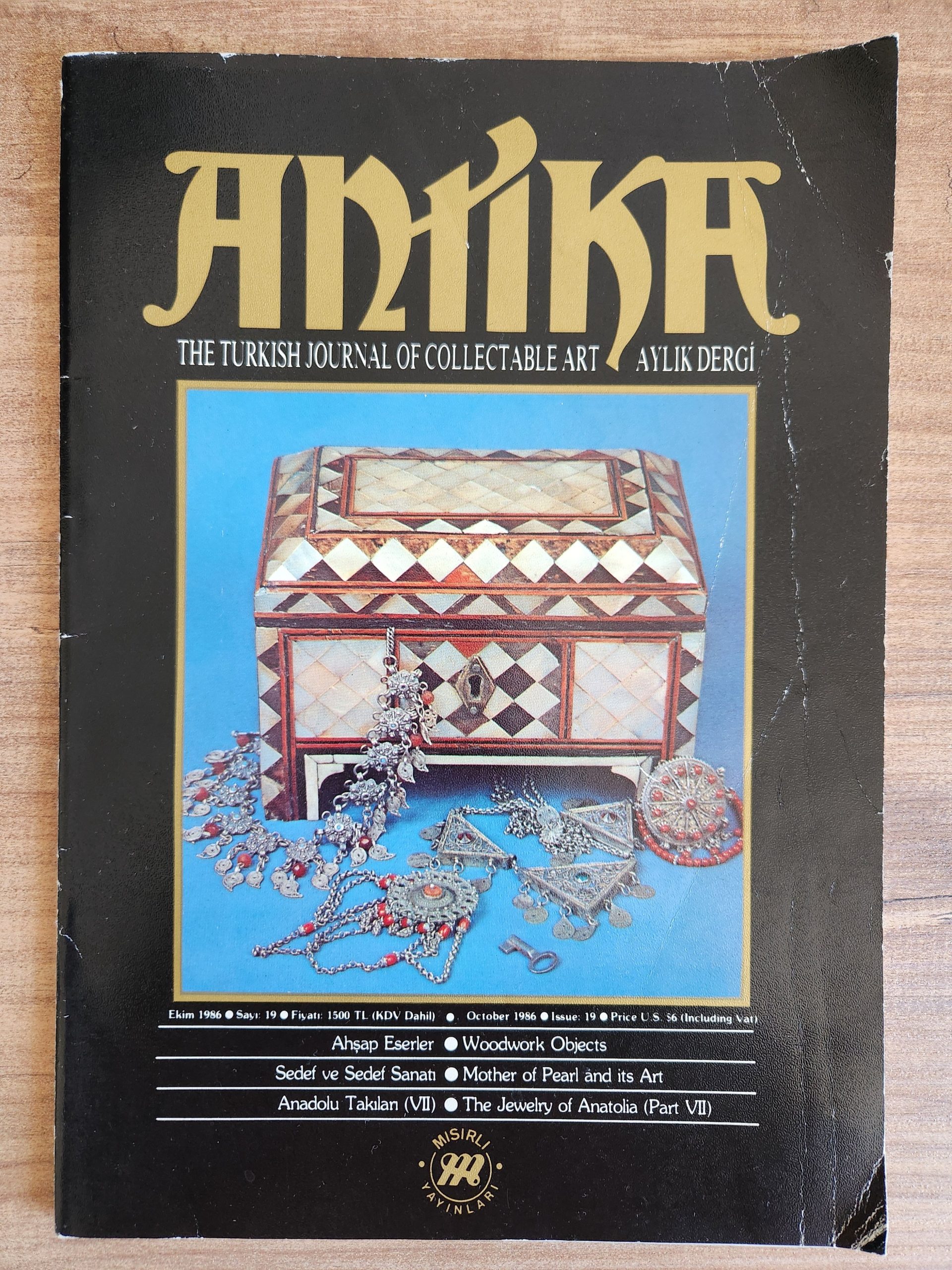 1000024666-scaled.jpg 1986 Antika Dergisi 64 Sayfa Nadir - Görsel 1
