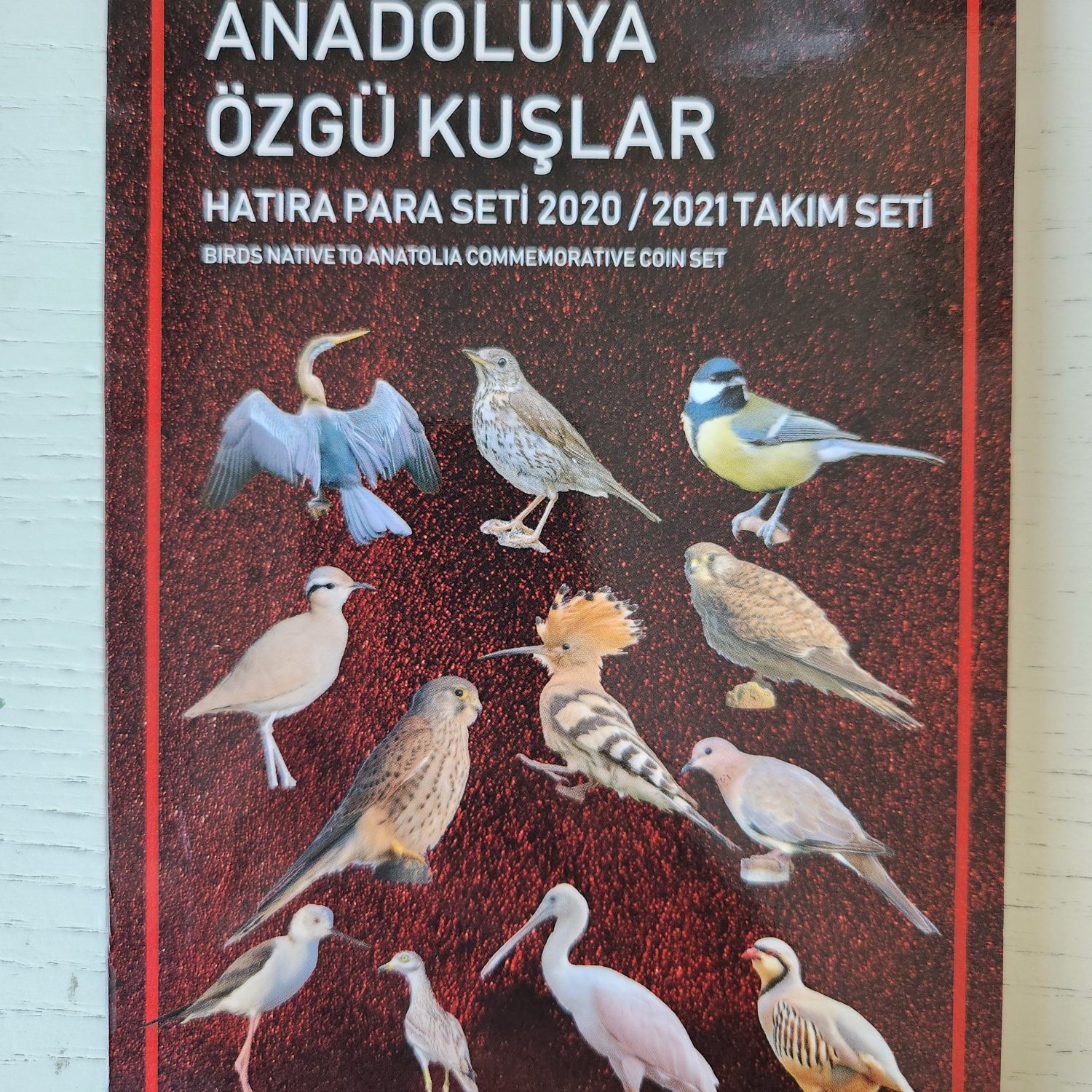 2020 2021 Anadoluya Özgü Kuşlar Serisi 24 Adet