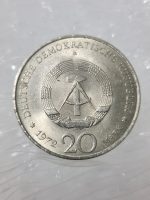 Alman Nadir 1972 Hatıra 20 Mark Hatıra Para 3 cm Çap - Görsel 2