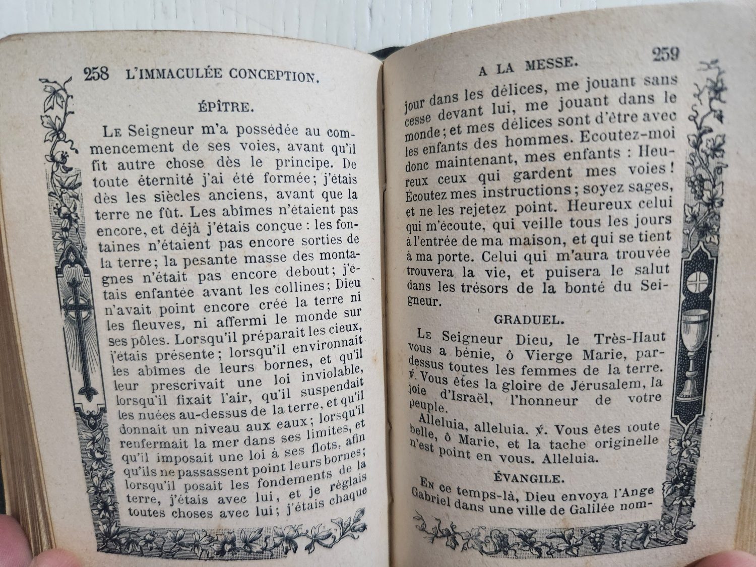 1907 Tarihli Fransızca Dini Kitap 416 sayfa - Görsel 5