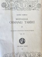 Mufassal Osmanlı Tarihi 1960 Baskı 4 Cilt - Görsel 2
