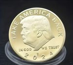 Trump 2024 ABD Seçim Madalyonu Hatıra