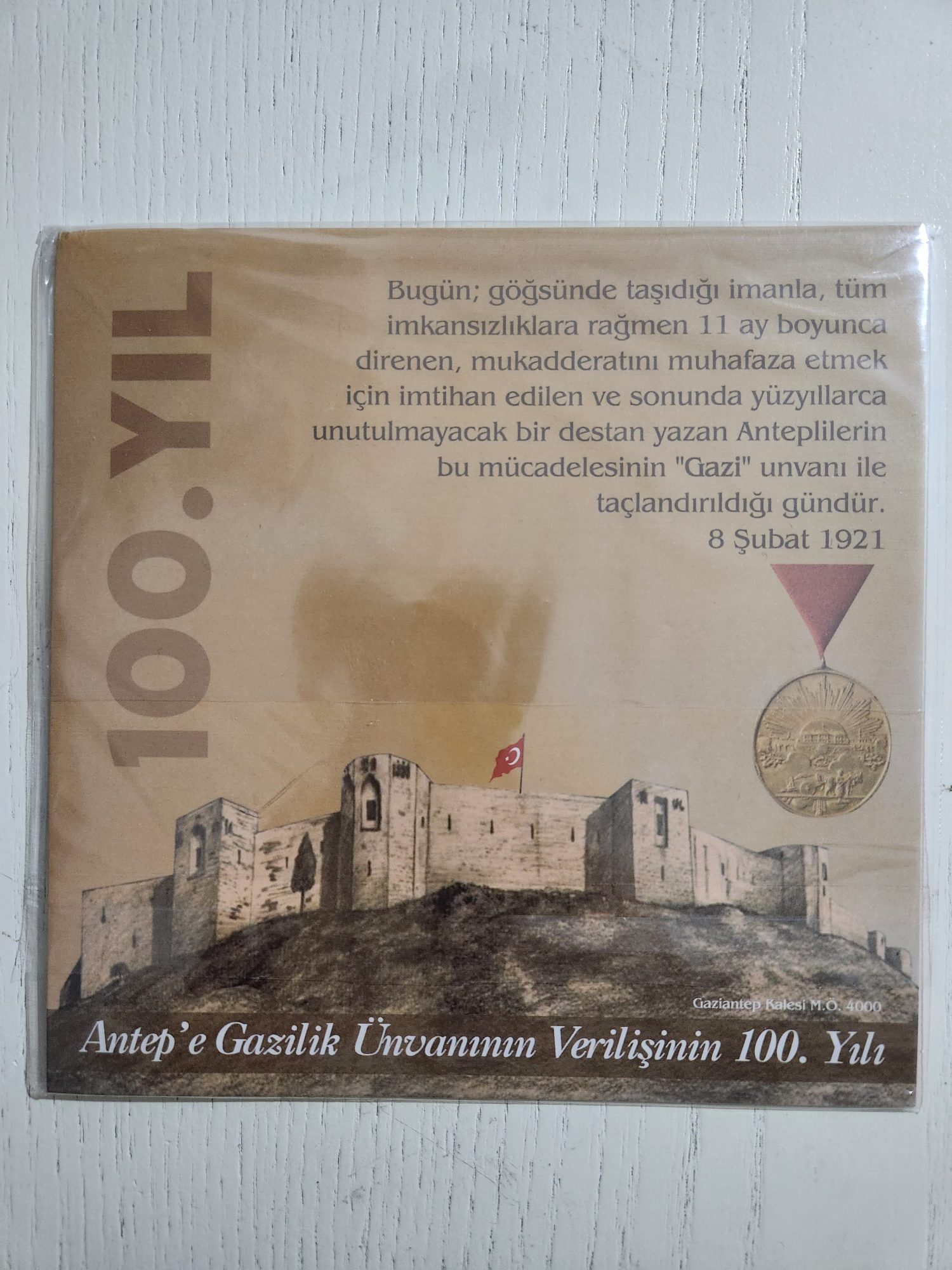 Antep Gazilik Ünvanının 100.Yılı 2021 Set - Görsel 2