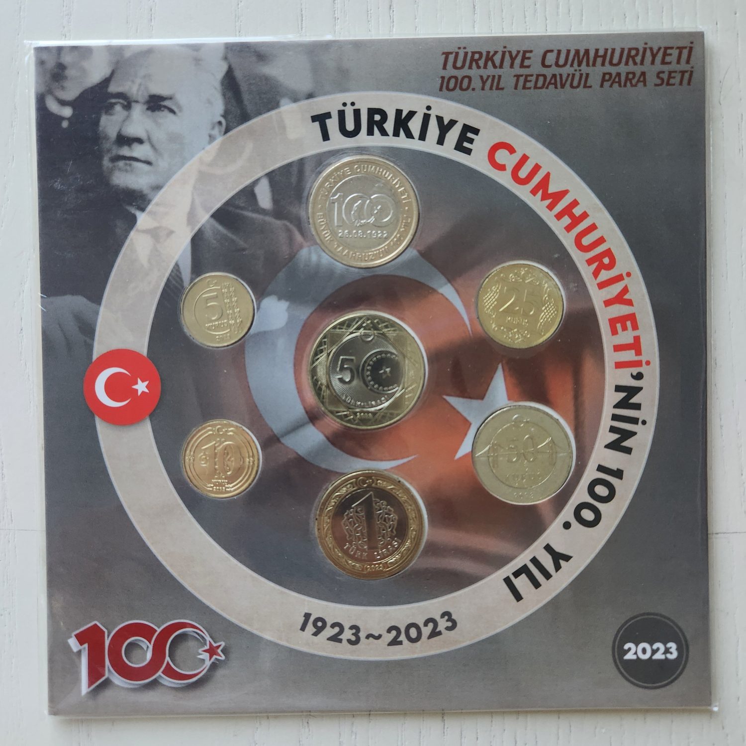 Cumhuriyetin 100.Yılı Tedavül Seti 2023 Set