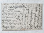 Osmanlıca Pera Kartpostal 1919 Tarihli - Görsel 2