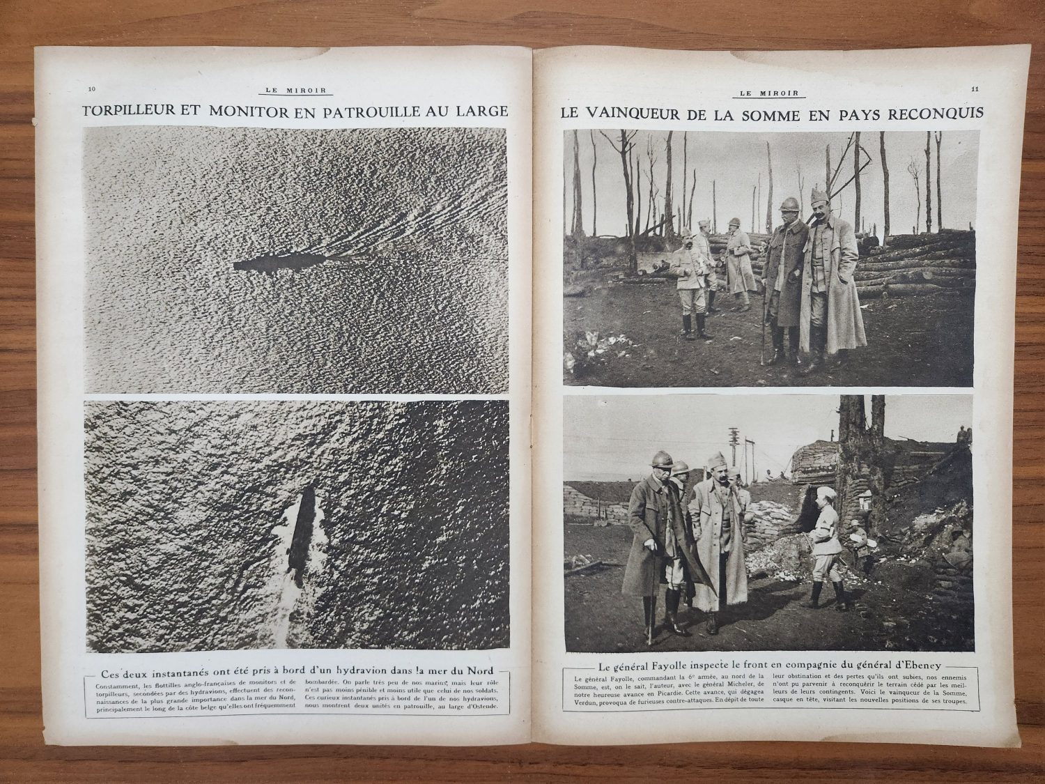 Le Miroir 1916 Tarih Dergisi Toplam 16 sayfa - Görsel 3