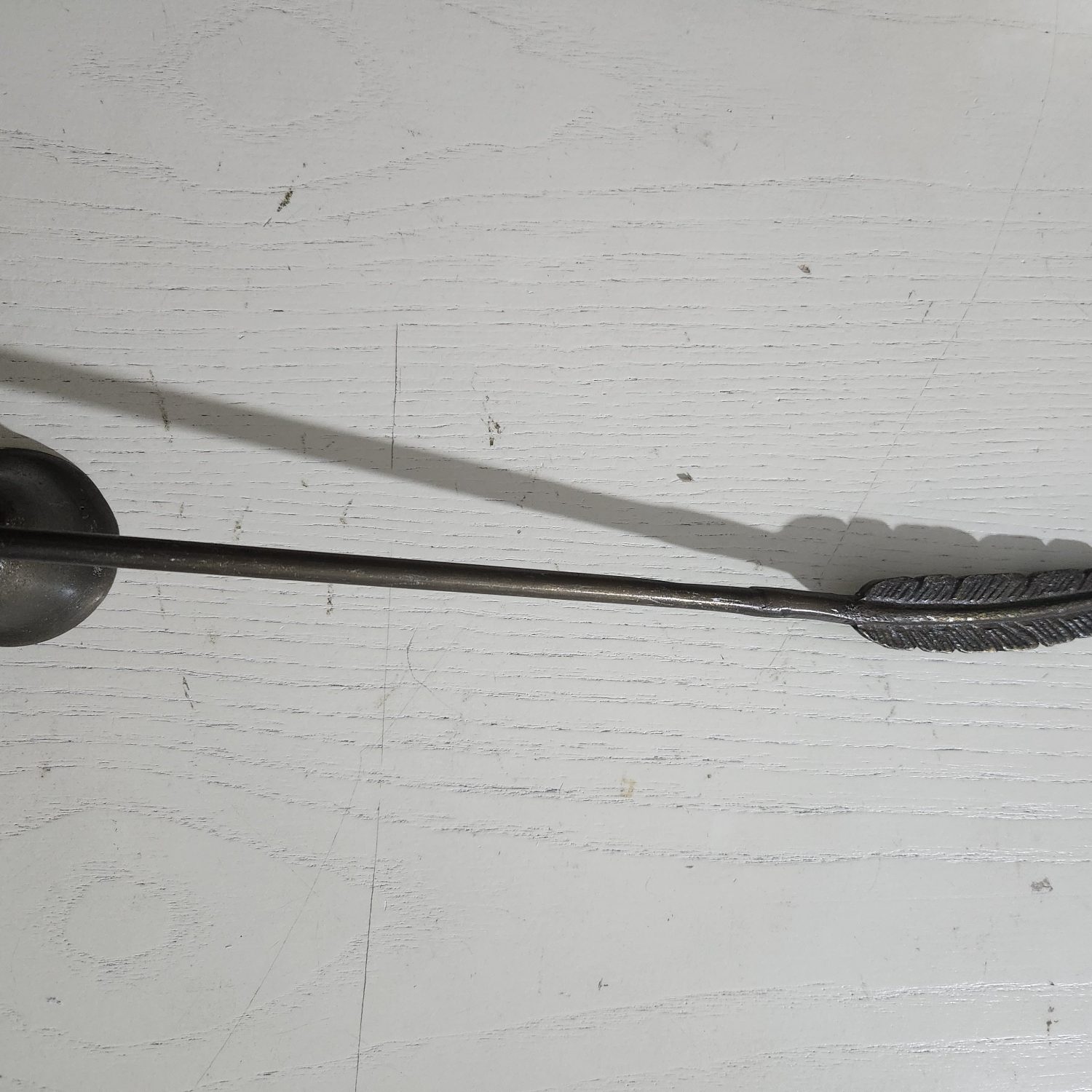 30cm Pirinç Mum Söndürücü Kuş Tüyü Formunda