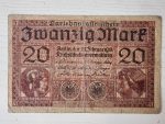 1918 Tarihli Alman 20 Mark Orijinal