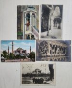 5 Adet Osmanlıca İstanbul Camileri Orijinal Osmanlı dönemine ait Osmanlıca