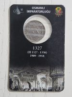 Osmanlı 20 Para Hatıra Kabında Nadir 1909 Tarihli