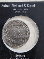 Osmanlı 20 Para Hatıra Kabında Nadir 1909 Tarihli - Görsel 3