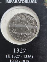 Osmanlı 20 Para Hatıra Kabında Nadir 1909 Tarihli - Görsel 2