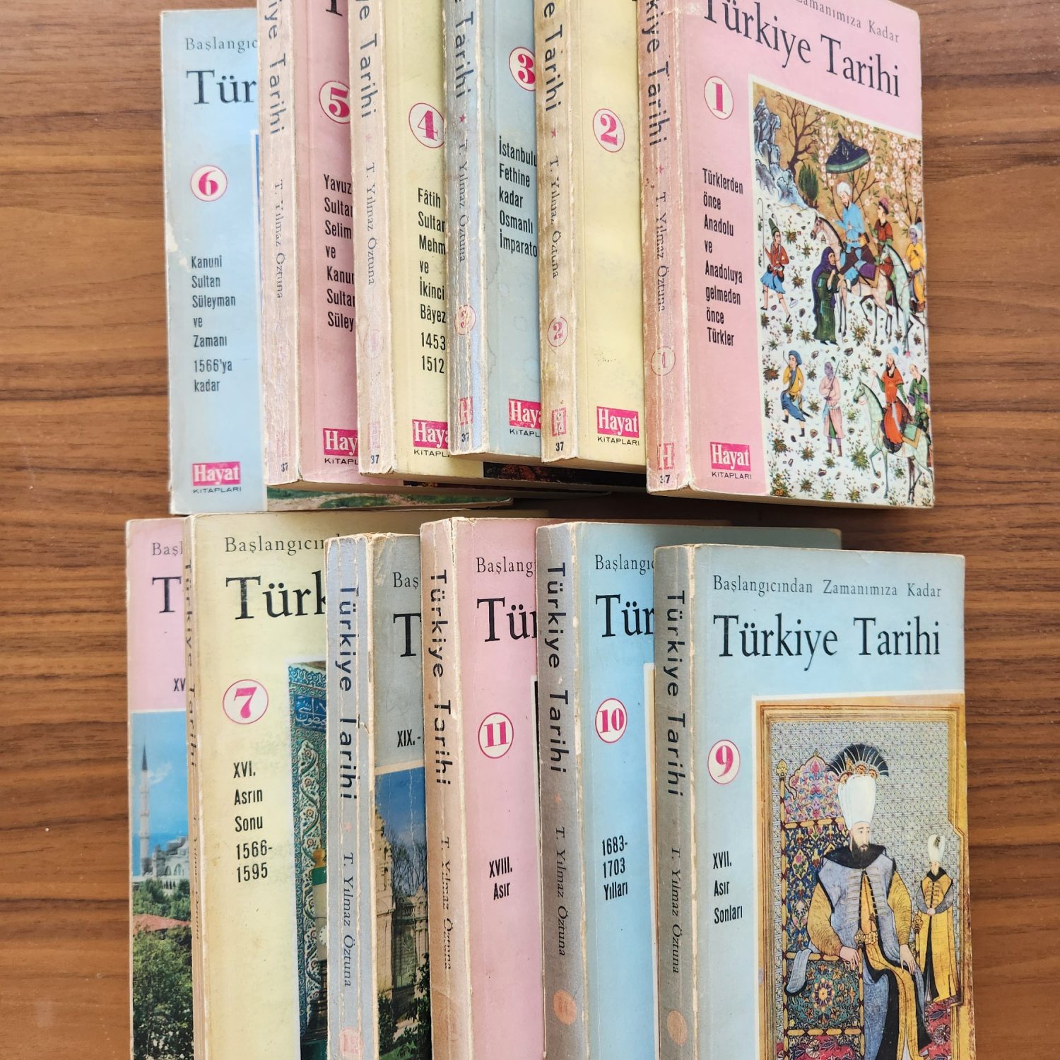 BAŞLANGICINDAN ZAMANIMIZA KADAR TÜRKİYE TARİHİ 12 CİLT TAKIM