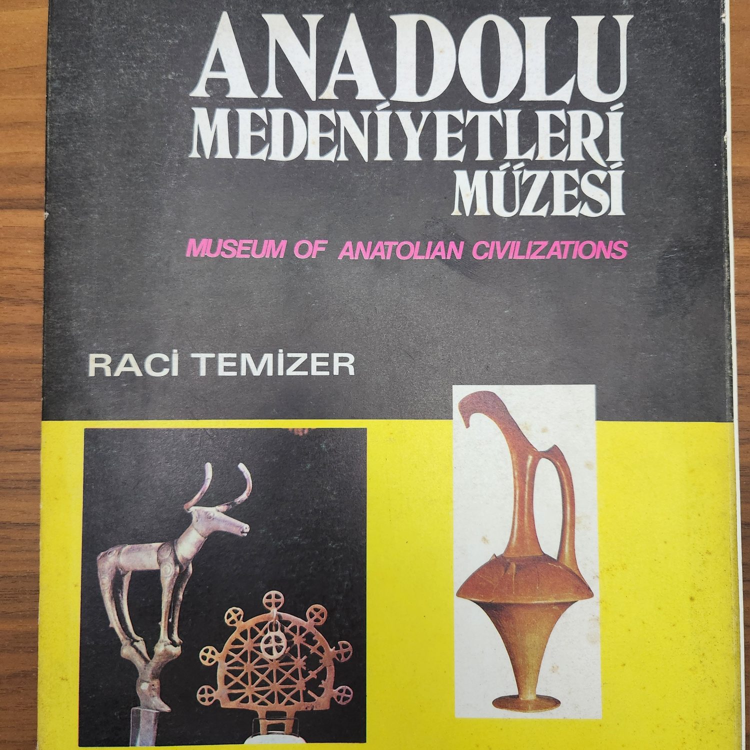 Anadolu Medeniyetler Müzesi Raci Temizer 64 sayfa