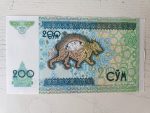1997 Özbekistan 200 som çil eski yabancı kağıt para - Görsel 2