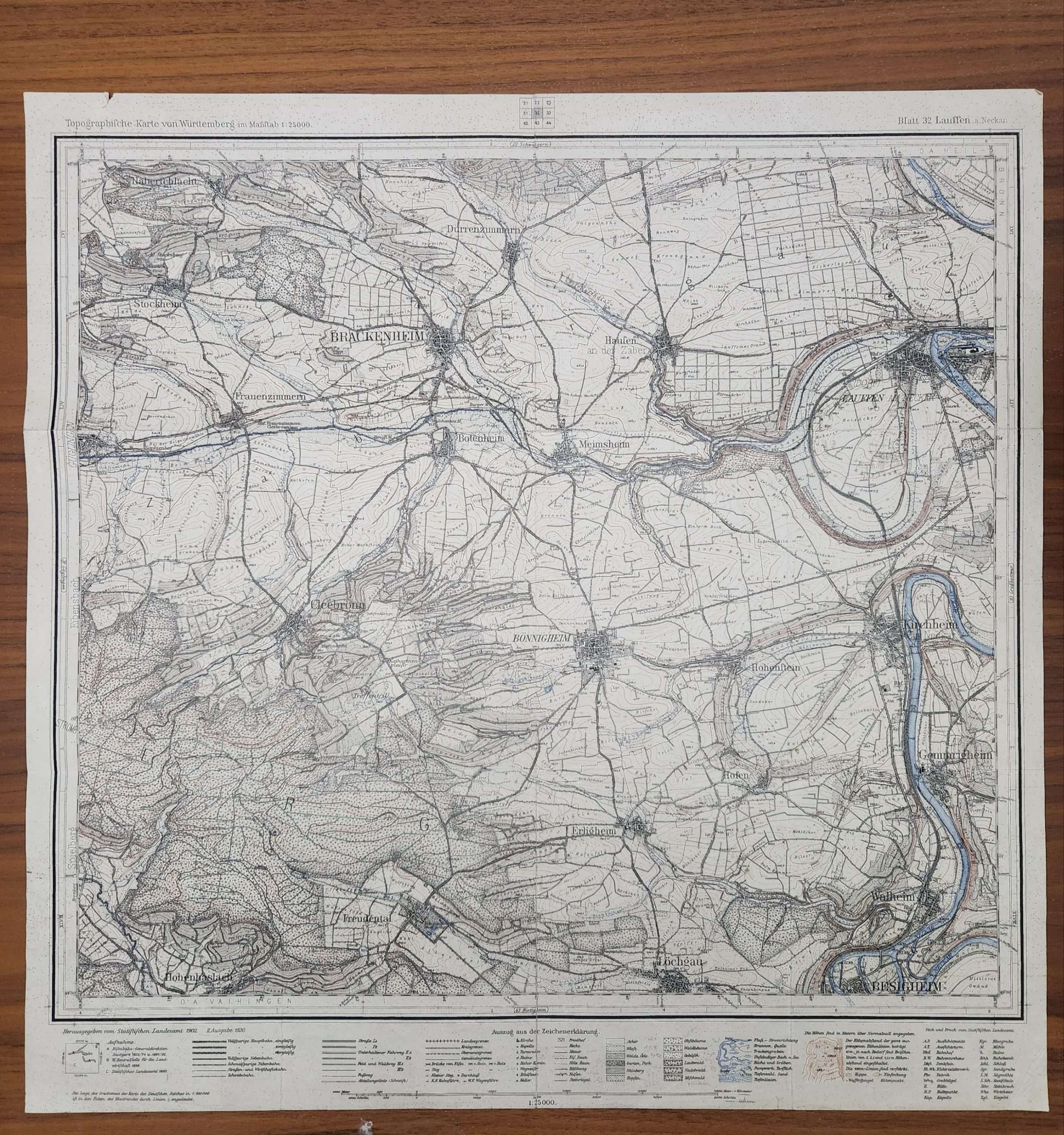 1000039423-scaled.jpg Osmanlı Dönem Alman Harita 50x50cm - Görsel 1