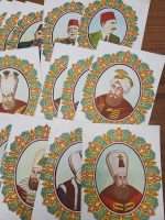 Osmanlı Padişahları Tam Set Efemera - Görsel 4