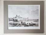 Bodrum Gravür Tablo 30x25cm Çerçevesiz 1782 tarihli