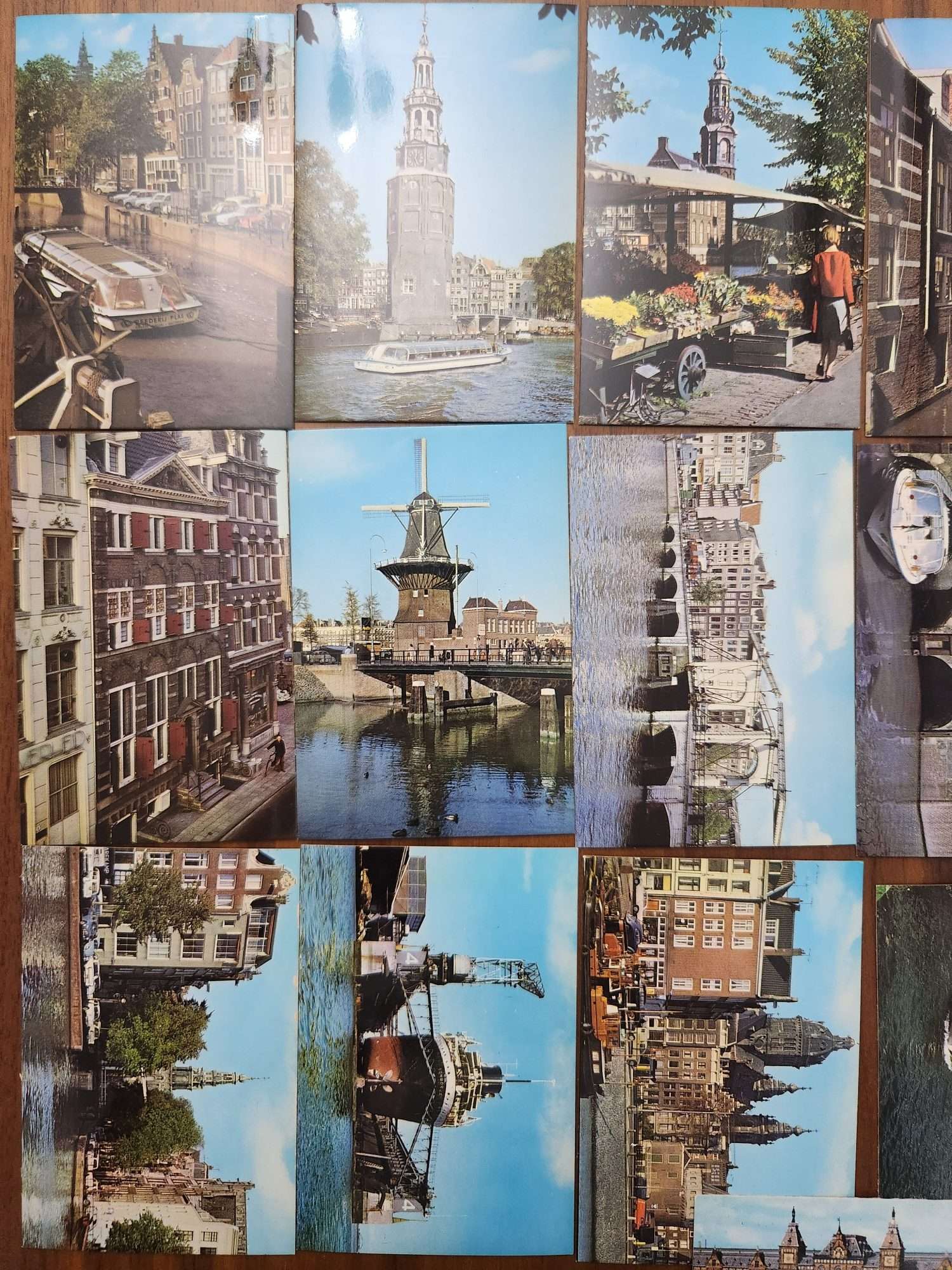 Amsterdam 19 Adet Fotokart Antika - Görsel 5