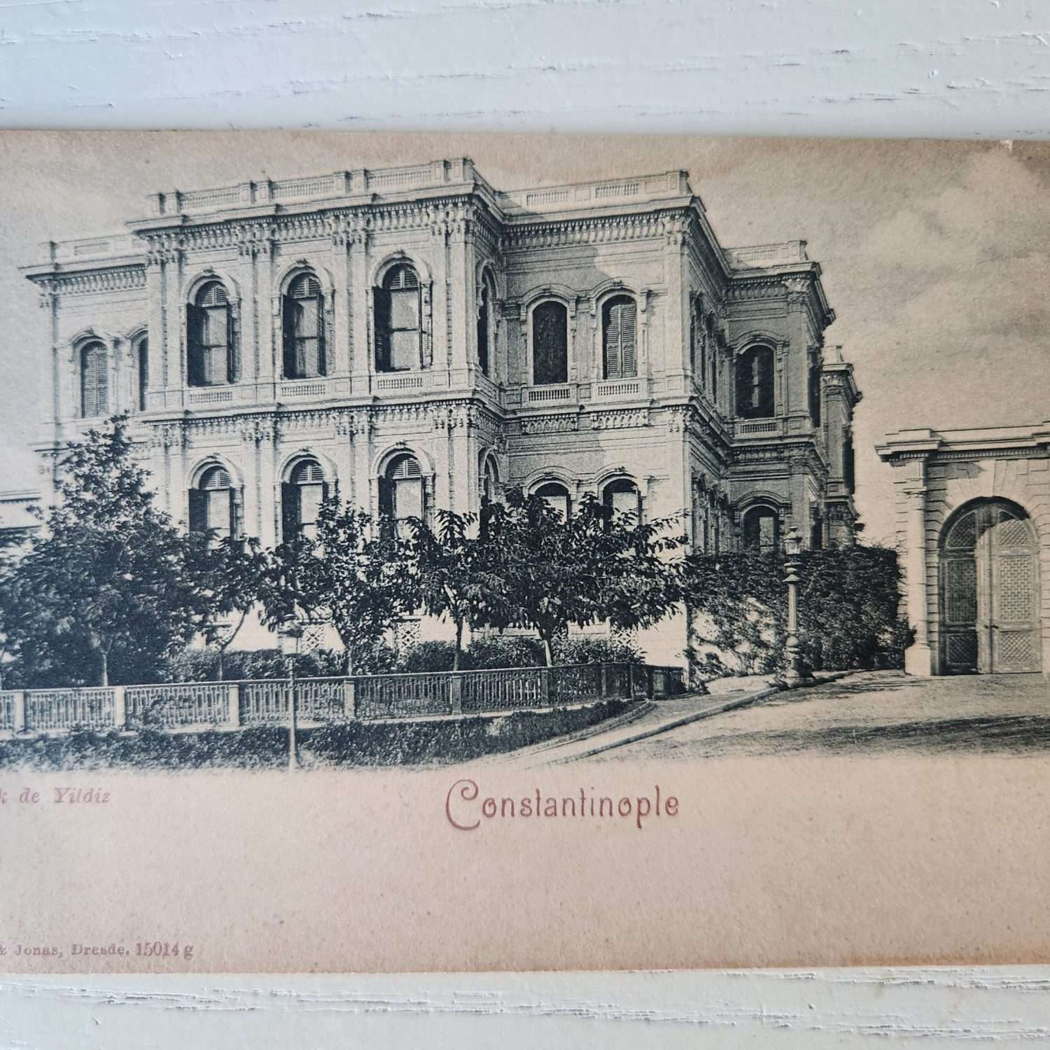 Osmanlı Dönem Yıldız Sarayı Kartpostal