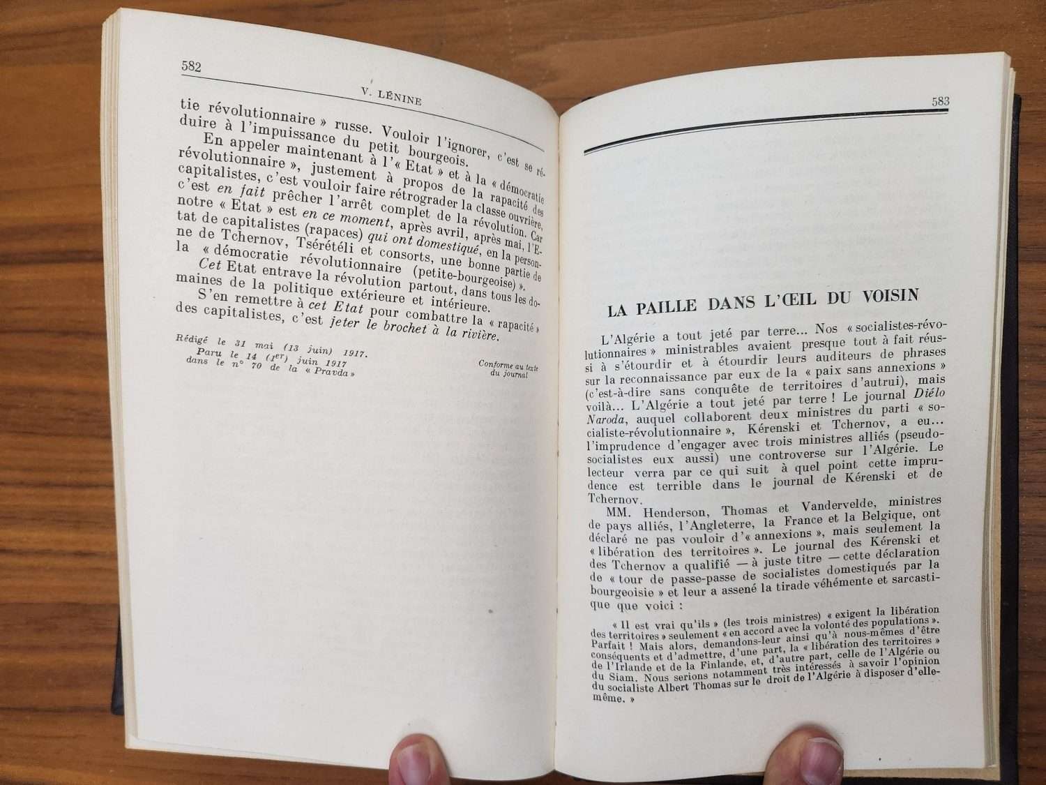 650 Sayfa Lenin Kitap Fransızca Yabancı - Görsel 3